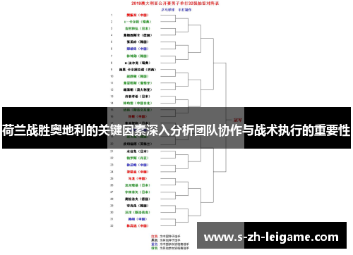 荷兰战胜奥地利的关键因素深入分析团队协作与战术执行的重要性